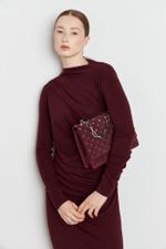 BAD GIRL LARGE BAG BORDO