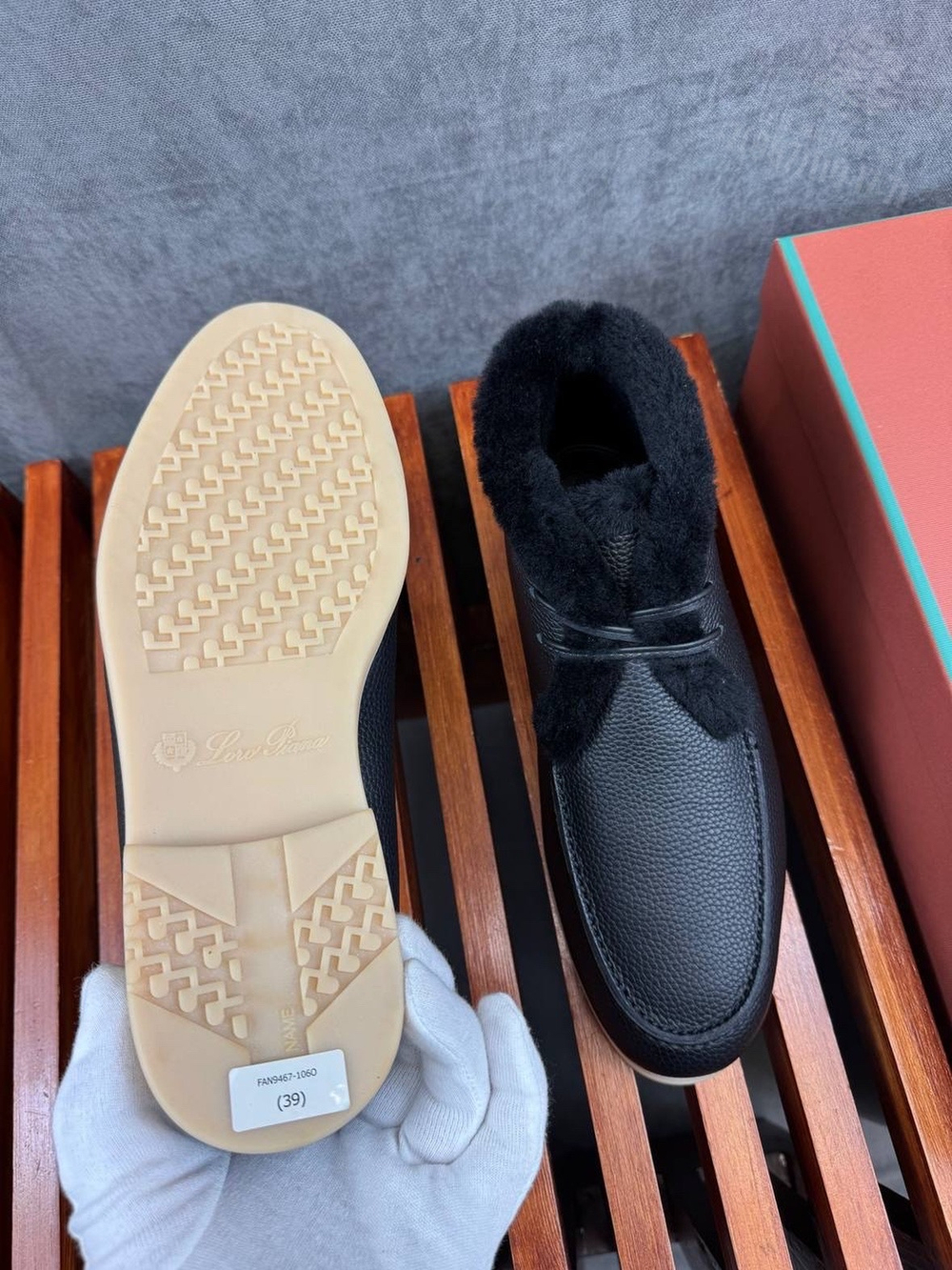 Ботинки Loro Piana Walk and Walk