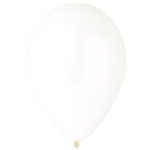 Шар латексный Пастель 30 см (Белый)