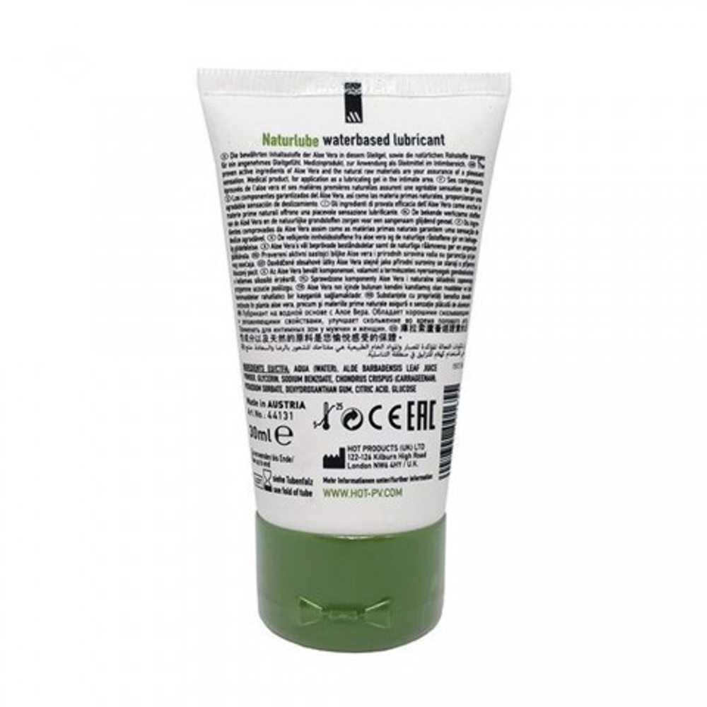 Лубрикант на водной основе с Алое Вера / NATURELUBE WATERBASED LUBRICANT 30 мл.