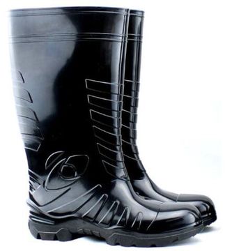 Сапоги ПВХ с МП цв.черный "Дарина" Д23-КЩС S