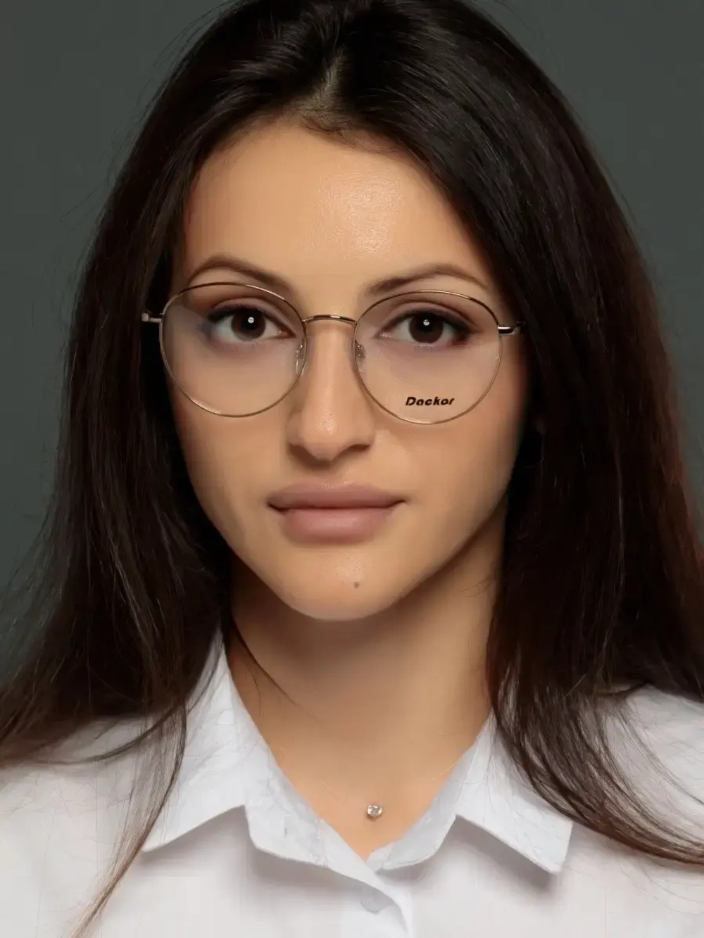 Оправа для очков женская брендовая металл