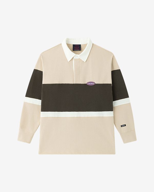 Лонгслив Rugby песочный/графитовый - фото 1