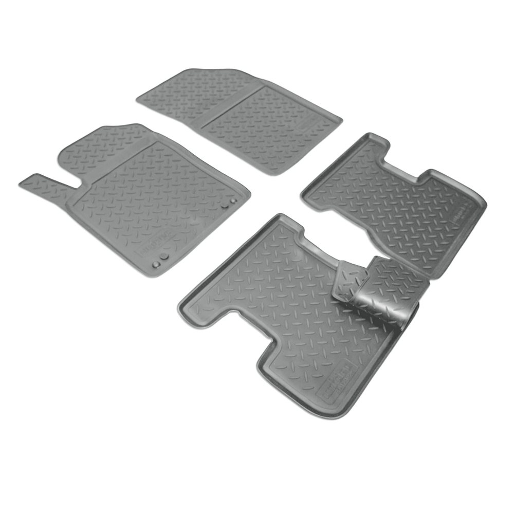 Ковры в салон Norplast/Unidec для Citroen DS3 в кузове S (2010-), Серый, арт.NPL-Po-14-30-G