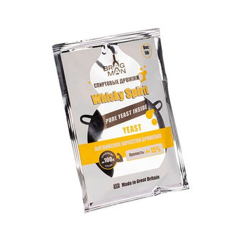 Спиртовые дрожжи Bragman "Whisky Spirit", 50 г