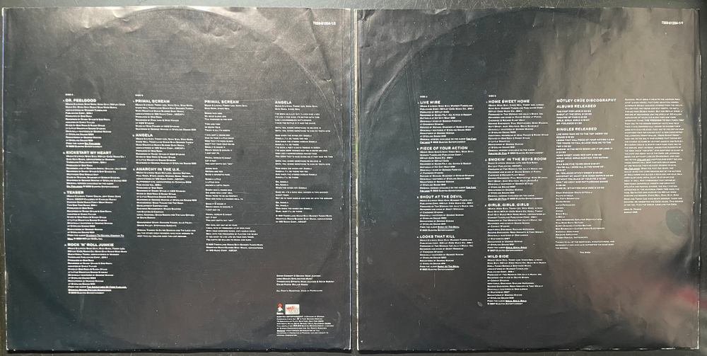 Mötley Crüe ‎– Decade Of Decadence '81-'91 2LP (Германия 1991г.)