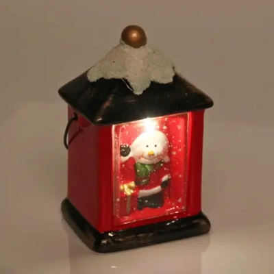 Фигурка с подсветкой Miracle «Новогодний фонарь» 7,5*12 см