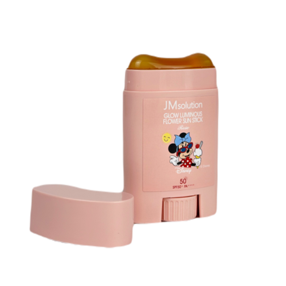 Крем-стик солнцезащитный JMsolution Disney collection Mini luminous Rose SPF50+ PA++++