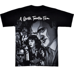 Футболка "Таrantino Film: Pulp Fiction" (тотал)