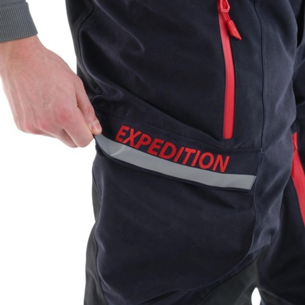 Dragonfly Штаны EXPEDITION Ink - Red 2020
