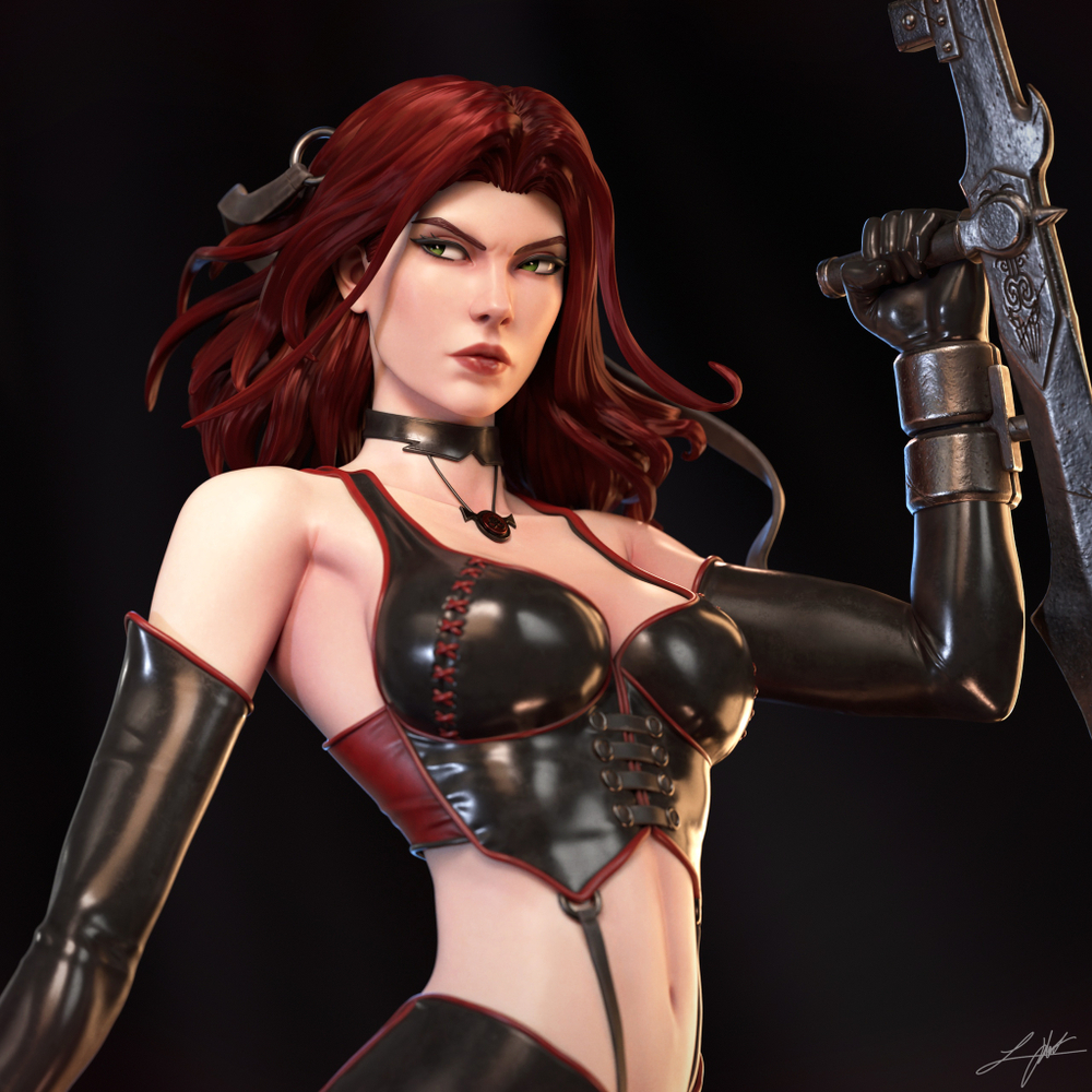 Фигурка Рейн Бладрейн Rayne BloodRayne NSFW