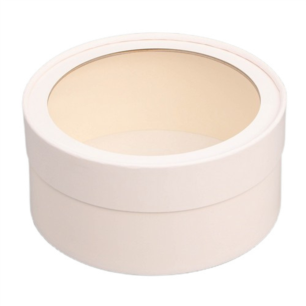 Коробка ТУБУС 21/8см белая