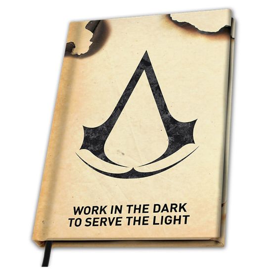 Записная книжка Assassin's Creed A5 "Crest" X4 ABYNOT051