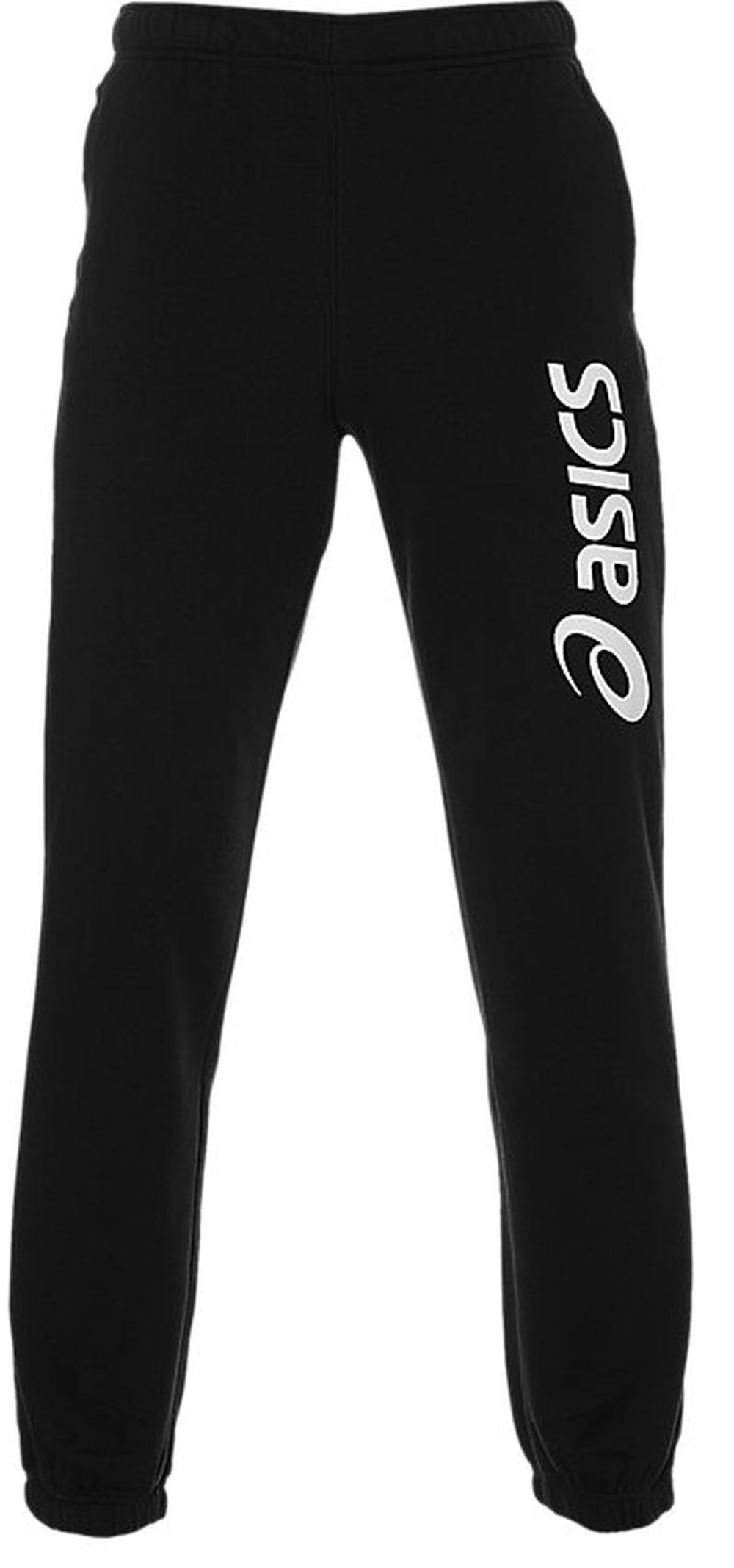 Мужские теннисные штаны Asics Big Logo Sweat Pant - performance black/brilliant white