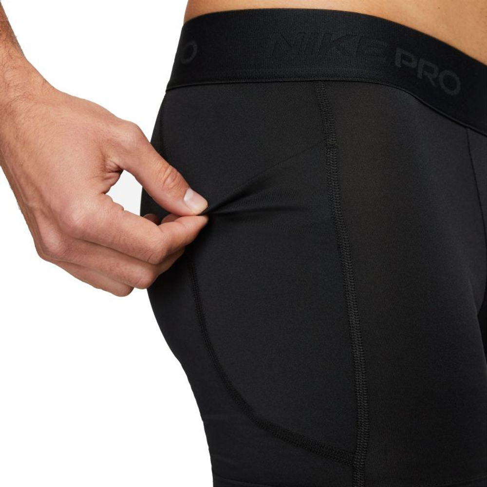 Термобелье Nike Pro Dri-Fit Brief Shorts - black/white - Black