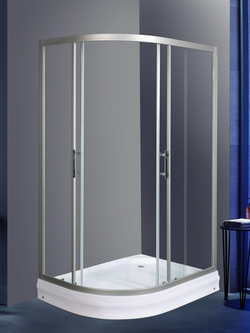 Душевое ограждение WeltWasser  WW500 С 120/90/189 L/R 1200х900х1890 мм Душевое ограждение без поддона 10000004096 асимметрия