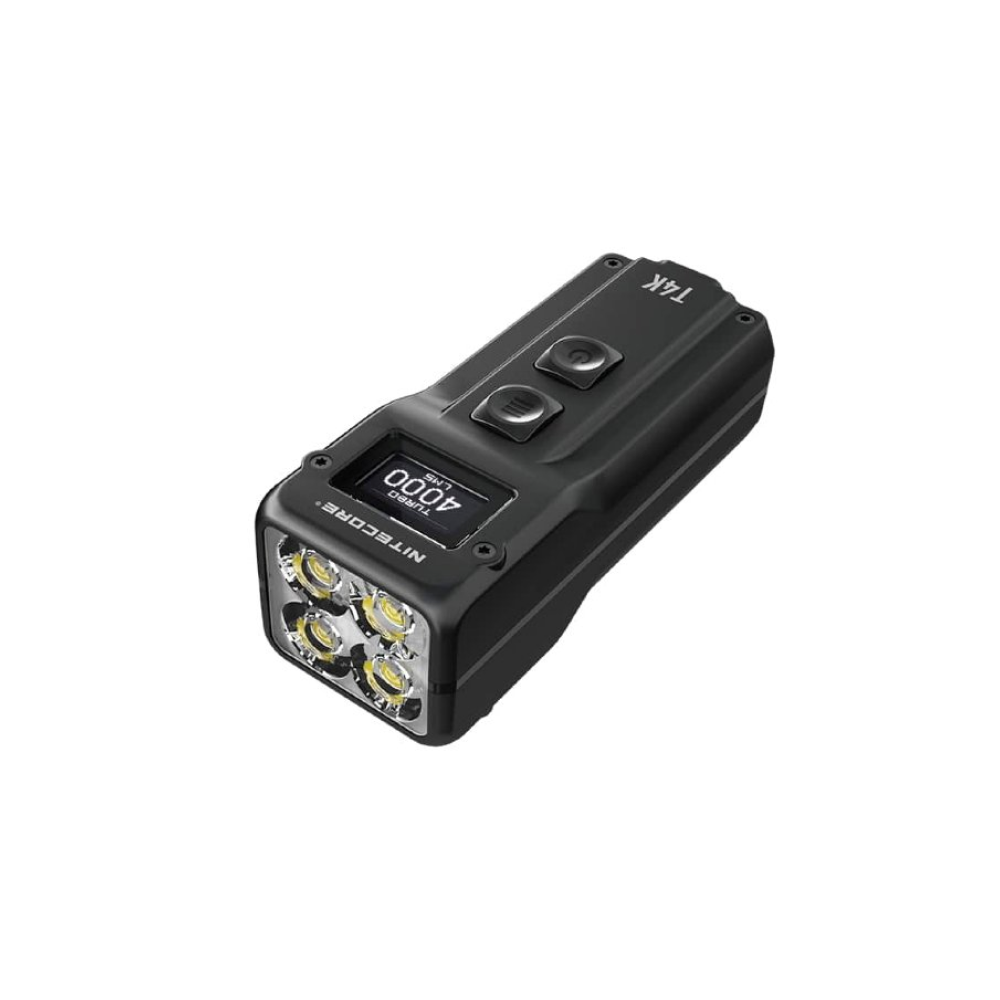Фонарь-брелок светодиодный наключный Nitecore T4K, 4000 лм.,  аккумулятор, класс защиты IP54