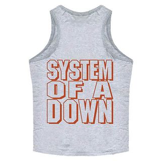 Майка System Of A Down комикс меланж