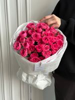 Букет моно из кустовых роз 9 шт