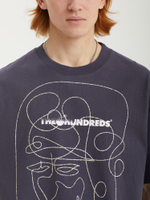 Мужская Футболка Live In Chaos