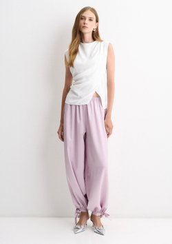 Брюки Аладдины лиловый