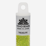 Японский бисер TOHO Treasure (№4), прозрачный