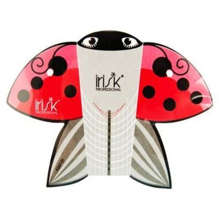 Одноразовые формы для наращивания ногтей Божья коровка в пакете, 20шт.