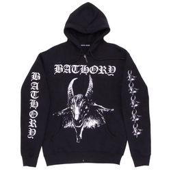 Толстовка на молнии Bathory Goat logo (093)