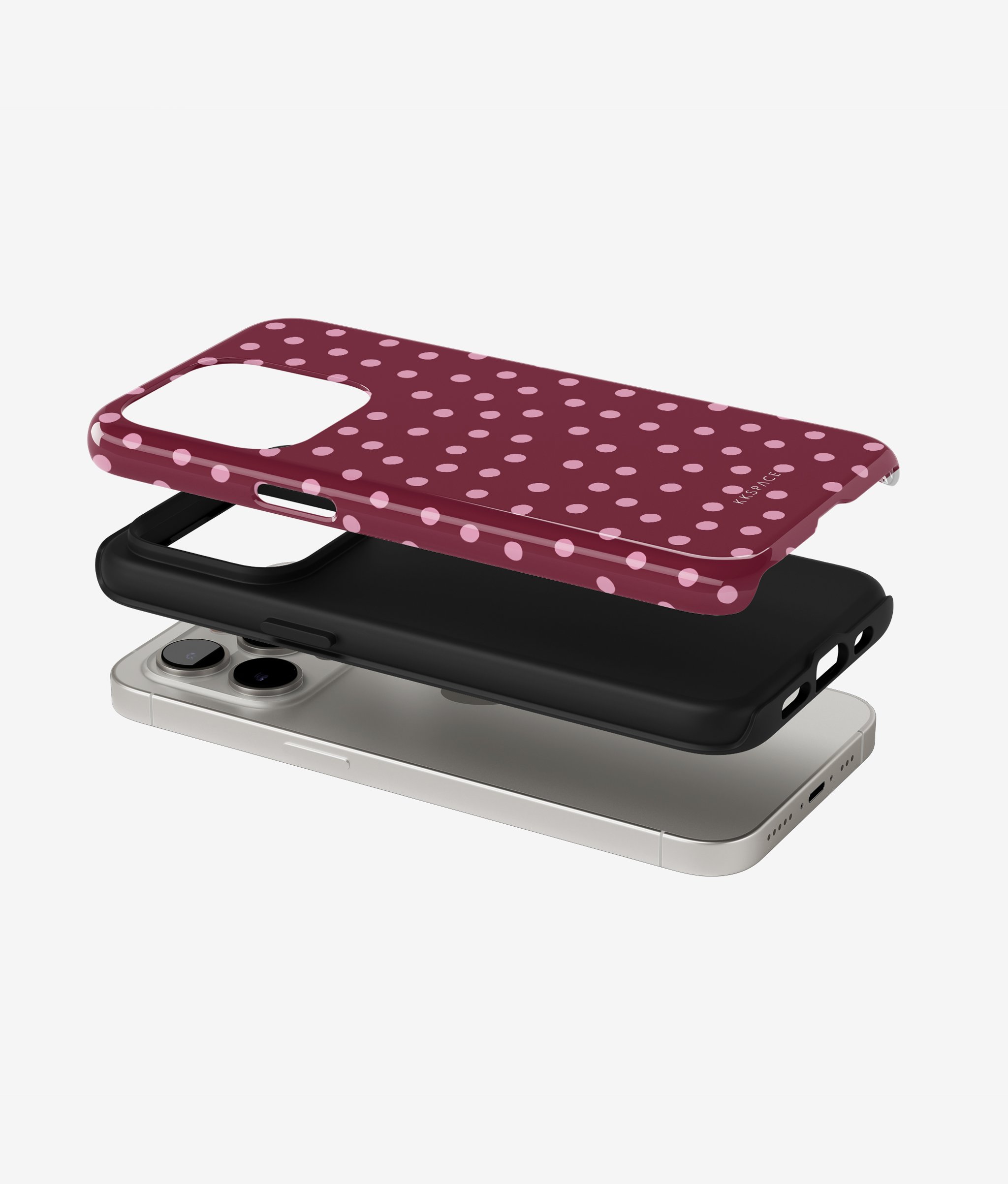 Чехол SPRINKLES (вишневый) для iPhone