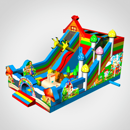 Коммерческий надувной батут «Просто сказка», 10x6x6 м