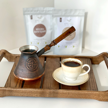 Турка для кофе "Армянская джезва", медная, 420 мл