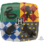 Фольгированный шар «Факультеты Хогвартс», квадратный, 46 см