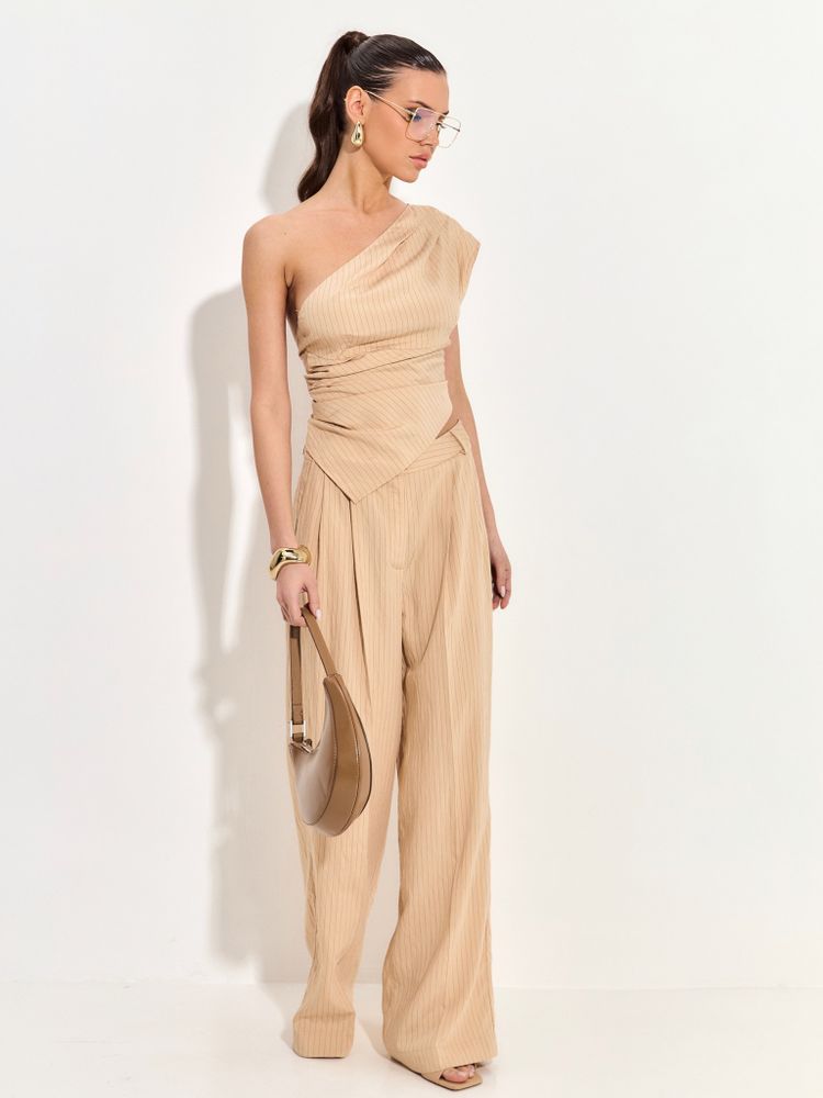 Топ в полоску