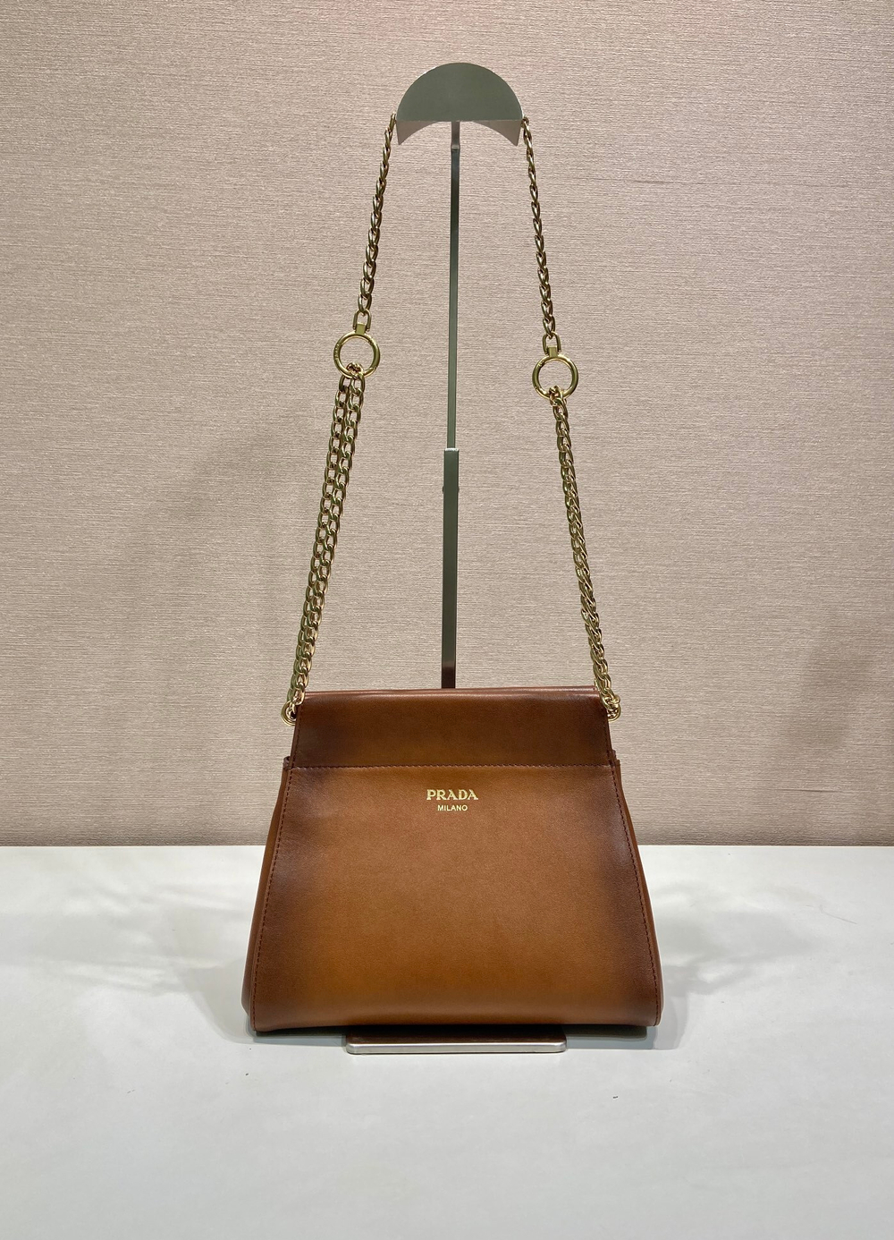 Prada Enchaine Mini Leather Bag 22 cm