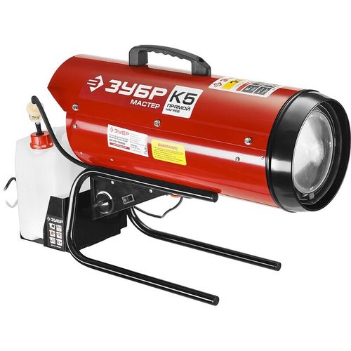 Дизельная тепловая пушка Зубр ДП-К5-15000 - прямого нагрева / 15 кВт