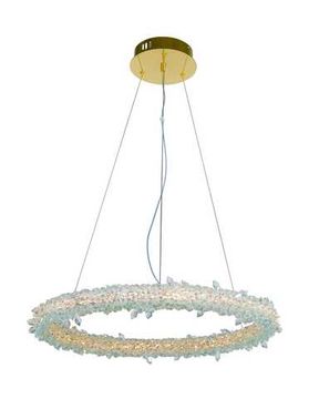 2837E/50W GOLD+CLEAR (1) Люстра NW