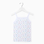 Майка для девочек р.28, на бретельках, разноцв 9487781 (AMOTEKS), 1 шт.