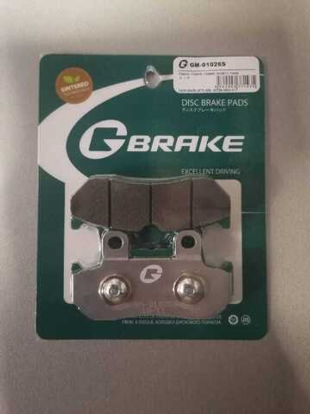 Колодки тормозные GM-01026S (FDB663) G-brake
