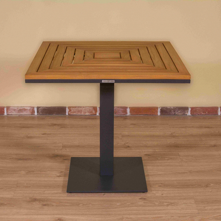 Стол обеденный Ideal Patio ЭГМОНТ из тика 80x80 резервный дубль