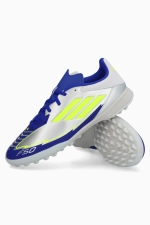 Сороконожки adidas F50 League Messi TF Junior - серебряный