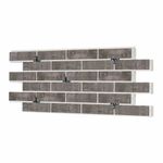 Клинкерная термопанель ППС Beryoza Ceramica Brick Wall Серый 1020х455 мм