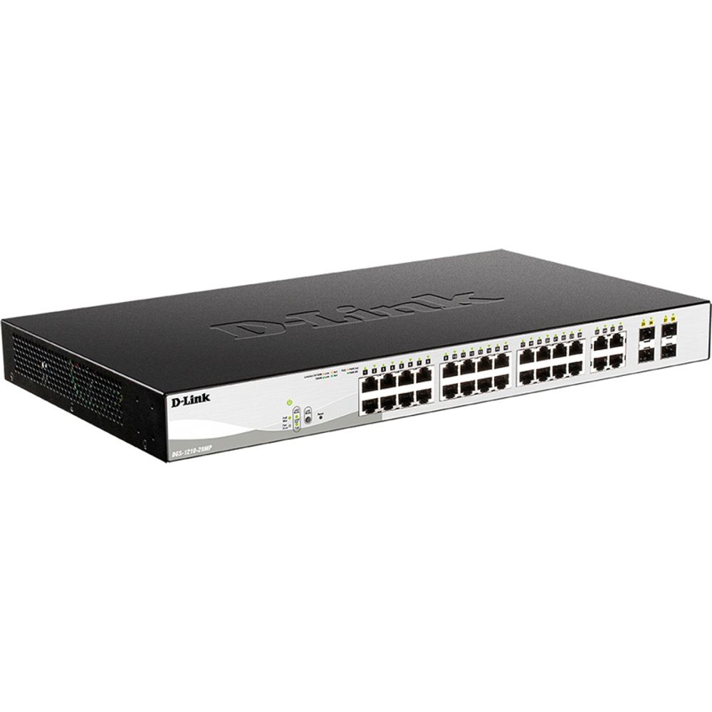 Сетевой коммутатор D-Link DGS-1210-28MP/F4A