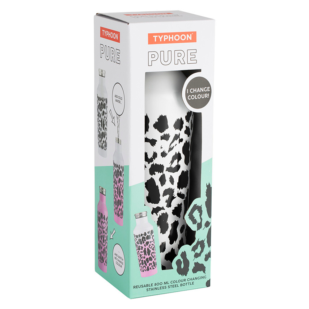 Бутылка 800 мл pure colour change leopard