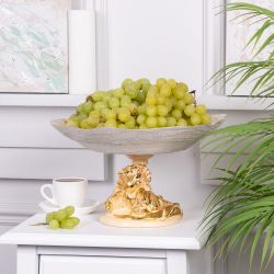 Фруктовница-конфетница Ирис Визир Айвори