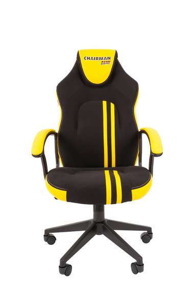 Офисное кресло Chairman    game 26  Россия черн.желтый