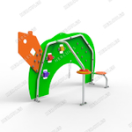 Игровой элемент Домик  для развития тактильных навыков