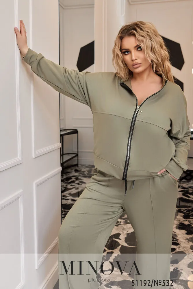 Костюм 532-оливка Minova