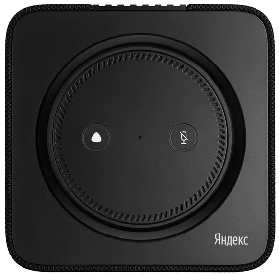 Умная колонка Яндекс Станция Макс с Алисой (черный)