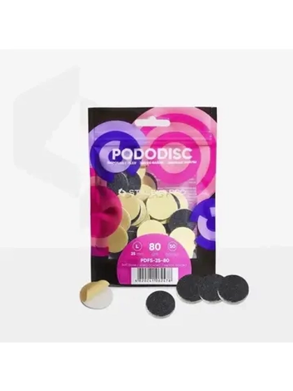 Сменные файлы на мягкой основе для педикюрного диска 80 г