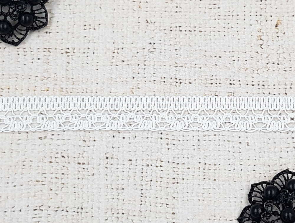 Кружево хлопковое/Тесьма вязаная, р60065, ш. 2 см (пр-во Беларусь)